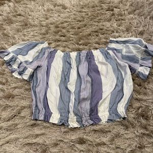 NWOT Womens Off the Shoulder Top